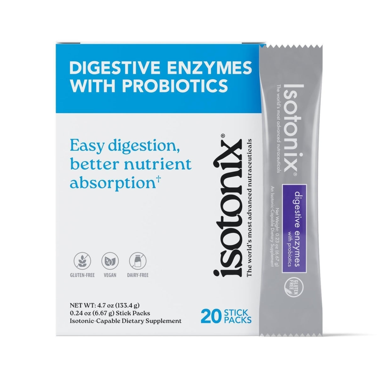 Isotonix Digestive Enzyme Packets - 20 pkts