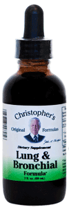 Lung and Bronchial Formula Drops - 2oz