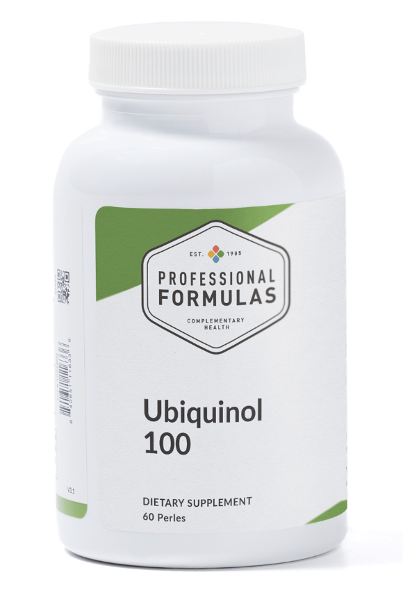 Ubiquinol 100mg (CoQ10) - 60's perles (PF)