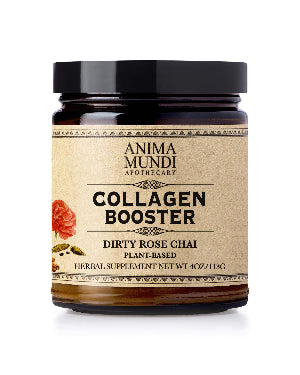 Collagen Booster Powder | Dirty Rose Chai - 4oz