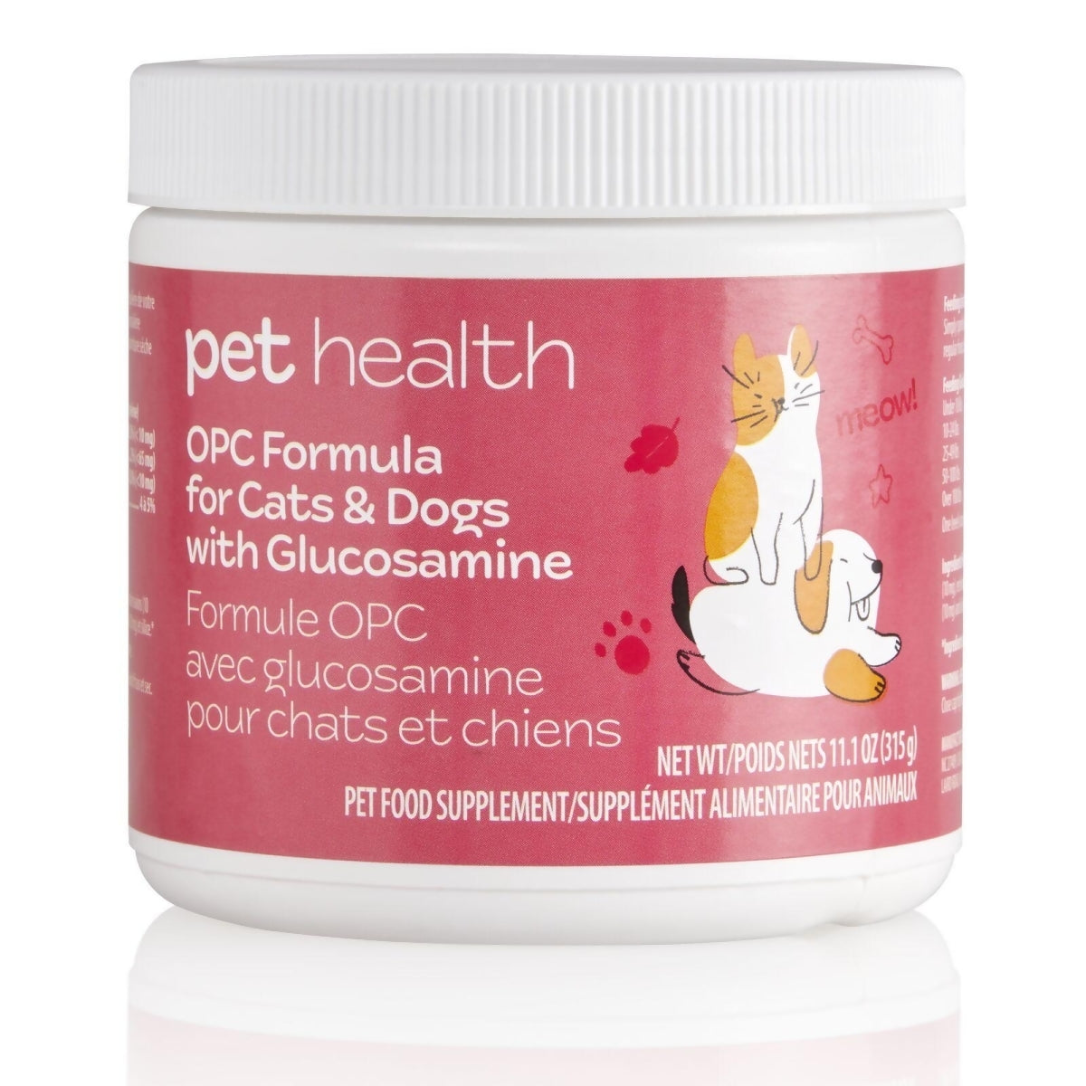 Pet Health OPC Formula for Cats & Dogs with Glucosamine - approx 90 servings